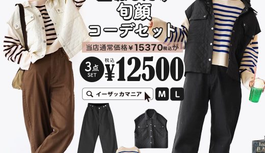 コーディネートセット M/L サイズとカラーが選べる！お得な3点 セット ！ レディース トップス ニット プルオーバー 長袖 ショート丈 ライトアウター ベスト ジャケット パンツ ズボン ゆったり 春 ◆いつもの服をアップデート！重ねるだけ旬顔コーデセット【返品交換不可】