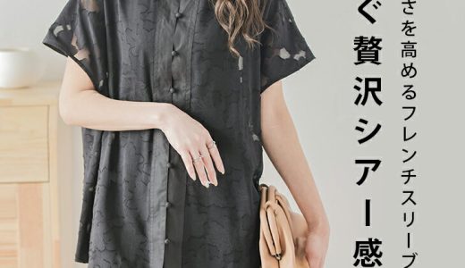 【4/26 10:00～24h限定 クーポンで1,980円】フレンチスリーブシャツ ブラウス ジャガード トップス レディース フェミニン 上品 エレガント おすすめ フリーサイズ メール便 2023春夏新作 【atp301-318】【予約販売：5月18日/5月24日入荷予定順次発送】【送料無料】メ込1