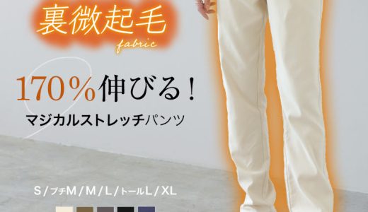 裏起毛 ストレッチ パンツ [ 裏微起毛 ] レディース ウエスト紐 ウエストゴム ストレッチ スキニーパンツ [M3798] ウエストゴム M2390 低身長 高身長 伸縮 股下長め ズボン 仕事 秋 冬 暖か ボトムス 大きいサイズ ゆったり 体型カバー 防寒 裏起毛パンツ【送料無料】