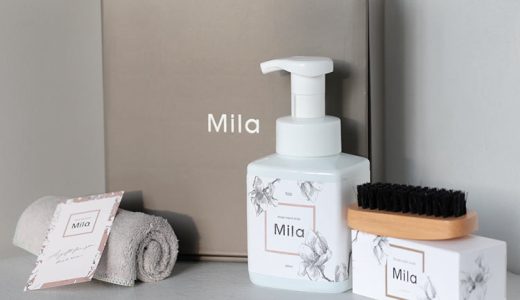 [ Mila ] シューズシャンプーブラシ付きギフトセット 靴用洗剤 [X453] 水がいらない 水不要 クリーニング シューケア シュークリーナー 日本製 ケア用品 汚れ落とし 洗浄剤 ワンプッシュ フォーム プレゼント 革靴 レザー スニーカー パンプス スエード【送料無料】