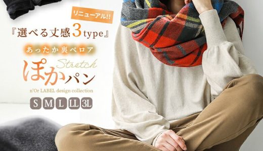 選べる丈感＆S〜3Lサイズ展開！『n'OrLABEL裏ベロアストレッチレギパン』[ロング丈 レギュラー丈 ショート丈 ボトムス レディース レギンスパンツ ぽかパン ストレッチ 裏起毛 吸湿 発熱 選べる着丈シリーズ]【メール便不可】