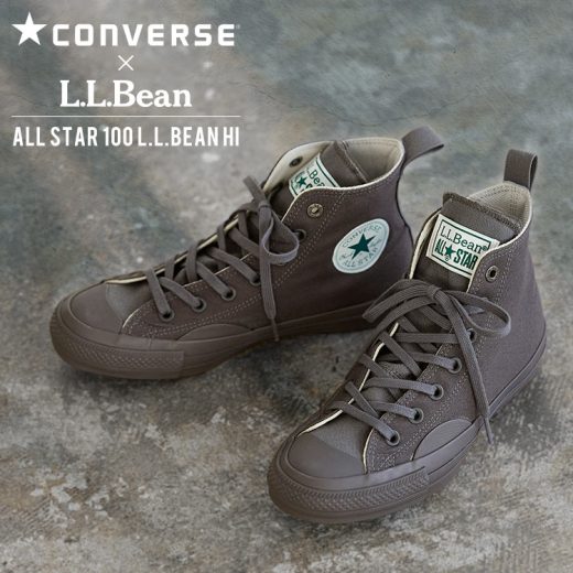 [ コンバース ] ALLSTAR100 L.L.Beanハイカットスニーカー [I2458] LLBean エルエルビーン ハイカット ユニセックス メンズ アーミー 男女兼用 厚底スニーカー オールスター トレンド CONVERSE 大きいサイズ LLBean カジュアル グレー オシャレ シューズ 靴 秋冬