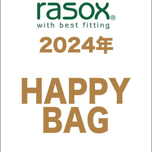 【予約販売 12月16日発送予定】rasox ラソックス　2024 HAPPY BAG　5足セット　MENS メンズ　LADYS レディース　サイズ(S/M/L)