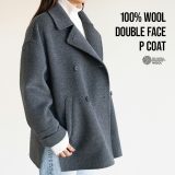 WOOL DOUBLE FACE P COAT　Pコート 【kz-05】