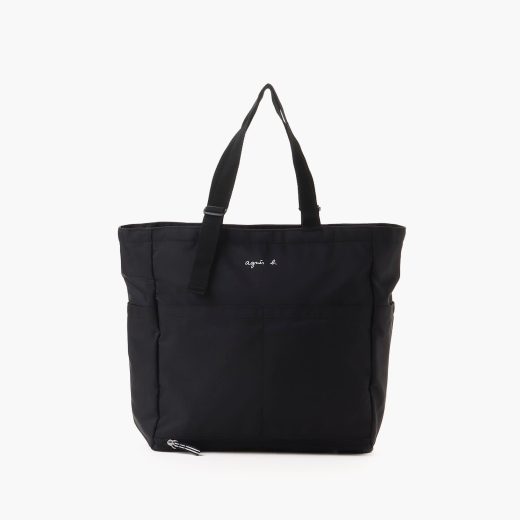 agnes b. ENFANT AC12 E BAG ペアレンツバッグ(マザーズバッグ) アニエスベー マタニティウェア・ベビー用品 マザーズバッグ・おむつポーチ ブラック【送料無料】