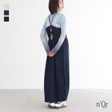 【感謝価格】『コクーンキャミワンピース』[n’OrLABEL ワンピース キャミワンピース キャミワンピ レディース アメスリ アメリカンスリーブ コクーンシルエット リボン 後ろ開き]※返品交換不可※【メール便不可】【20】