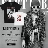 送料無料 Tシャツ KURTCOBAIN カートコバーン トップス レディース メンズ コットン ≪ゆうメール便配送10・代引不可≫ ホワイト ブラック