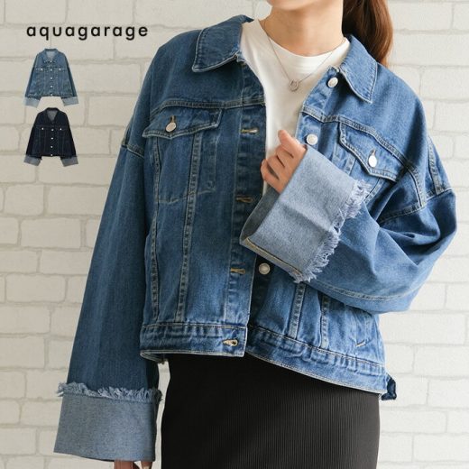 4月25日発売■ ワイドスリーブデニムジャケット 春 秋 冬 M