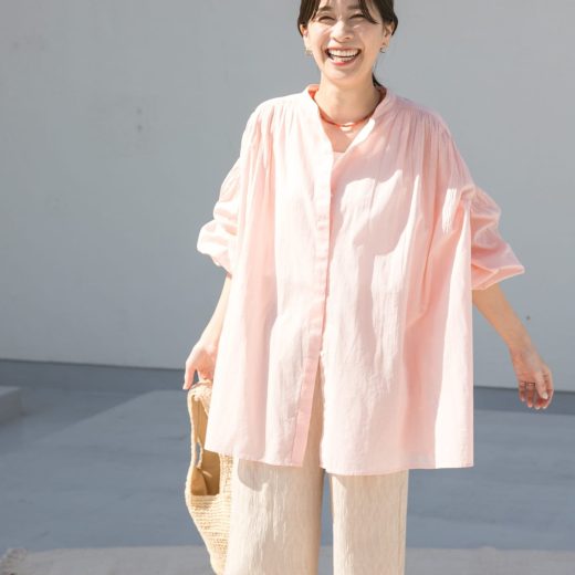 URBAN RESEARCH DOORS コットンボイルギャザーブラウス アーバンリサーチドアーズ トップス シャツ・ブラウス グリーン ホワイト ネイビー ピンク イエロー【送料無料】