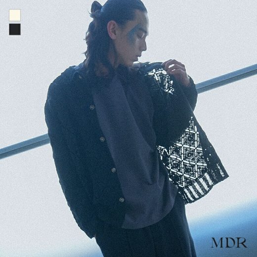 【20％OFF】カーディガン メンズ トップス 長袖 ニット セーター クロシェ編み ダイヤ柄 羽織 レイヤード 重ね着 ショート丈 ミディ丈 ミドル丈 透け感 リブ 春 秋 オシャレウォーカー◇【メール便不可】【30】