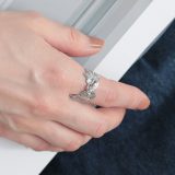【全品送料無料】リング レディース アクセサリー 指輪 ゆびわ リーフ 葉っぱ 植物 太リング 繊細 フリーサイズ イヤーカフ 春 夏 秋 冬 オシャレウォーカー※メール便可※【2】