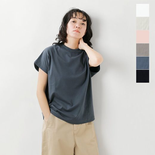 TRAVAIL MANUEL トラバイユマニュアル コットン クラシック天竺 フレンチ Tシャツ 2015-same1-fn 2025ss新作 レディース【クーポン対象】