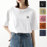 MAISON KITSUNE メゾンキツネ Tシャツ BOLD FOX HEAD PATCH COMFORT TEE SHIRT MW00111KJ0119 MW00127KJ0119 レディース 半袖 カットソー カラー6色【dc_kikaku】