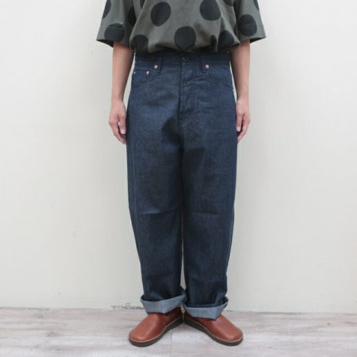NATURAL LAUNDRY 6ozセルビッチデニム Hi！パンツ7242P-005ナチュラルランドリーMADE IN JAPAN(日本製)