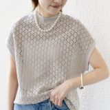 SHIPS WOMEN 【WEB限定】＜手洗い可能＞アイレット クルーネック プルオーバー シップス トップス カットソー・Tシャツ ネイビー グレー ブラック パープル シルバー グリーン ホワイト オレンジ ブルー【送料無料】