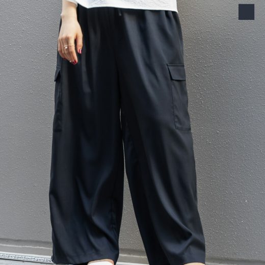 大きいサイズ レディース ウエストゴムカーゴパンツ 【LLサイズ・3Lサイズ・4Lサイズ】【大きいサイズ・レディース】13号・15号・17号・19号・21号・23号