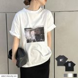 【選べるサイズ・デザイン】【一部予約】アソートプリントオーバーサイズTシャツ / レディース 春夏 夏 シンプル オーバーサイズ 半袖Tシャツ クルーネック プリントTシャツ ロゴT Tシャツ オーバーサイズ トップス セレクトモカ selectmoca select moca by SON