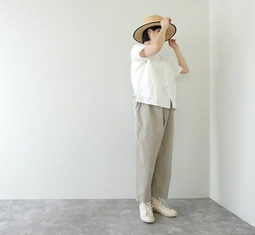 快晴堂(かいせいどう) HAYATEスタンドプルオーバーシャツ(52S-42)