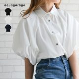 5月13日発売■ バルーンスリーブシャツブラウス 春 夏 秋 ≪ゆうメール便配送20・代引不可≫