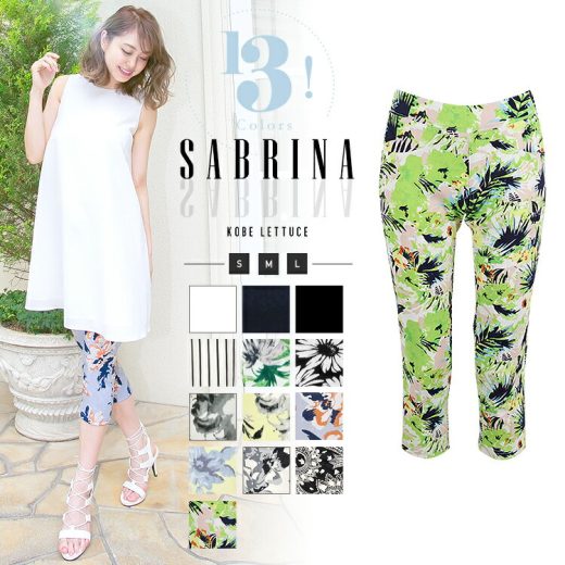 レディース レギパン レギンスパンツ パンツ 夏でも快適薄手素材♪選べる全11color！[S/M/L]美脚ストレッチサブリナレギパン/レディース [M1098] 夏服