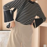 ハイウエストショートパンツ [M3497] レディース ボトムス パンツ ショート ハイウエスト 後ろゴム ポケット きれいめ 大人 秋冬 黒 カジュアル 大人 シンプル 着回し 大人可愛い デイリー 30代 40代 50代 膝上 無地 おしゃれ ショーパン