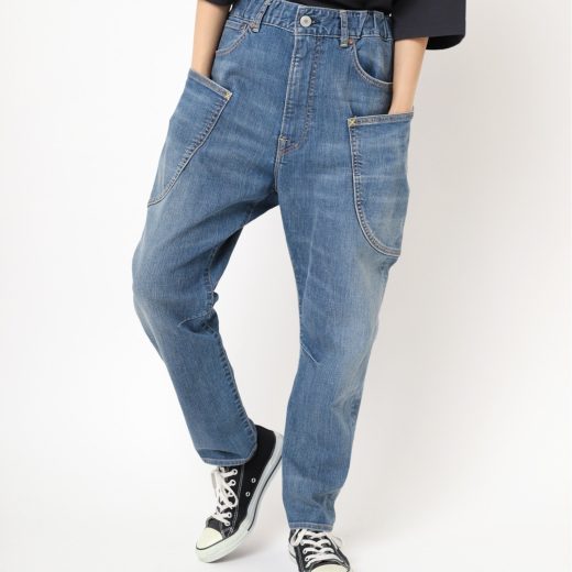 【SALE／10%OFF】URCH RNA R4273 ロークロッチキャンパージーンズ URCH RNA アールエヌエーエヌ パンツ ジーンズ・デニムパンツ ブルー【送料無料】