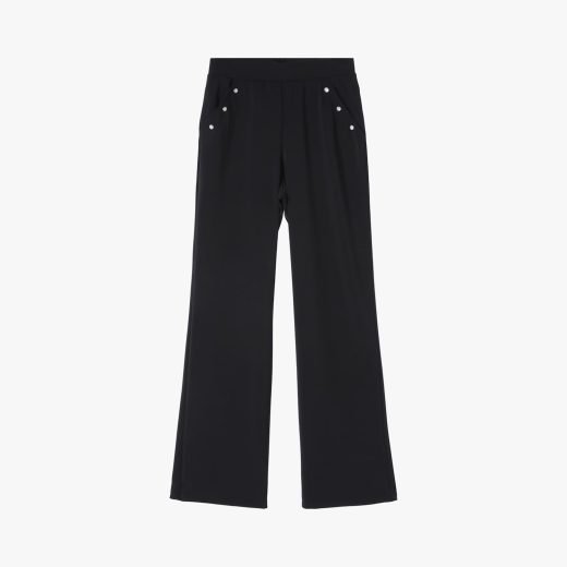 agnes b. FEMME JX74 PANTALON パンツ アニエスベー パンツ その他のパンツ ブラック【送料無料】
