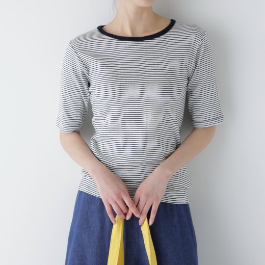 human woman ◆リブクルーTシャツ ヒューマン ウーマン トップス カットソー・Tシャツ グリーン ブラック ネイビー【送料無料】