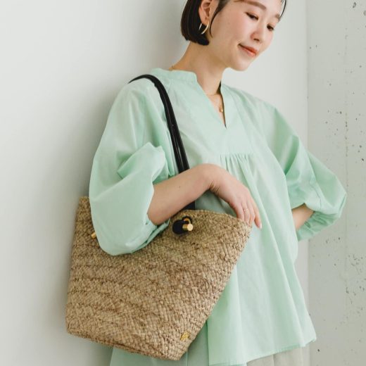 【SALE／10%OFF】URBAN RESEARCH ROSSO 「VERY6月号掲載」『UR TECH』F by ROSSO イージーリネンボリュームブラウス アーバンリサーチロッソ トップス シャツ・ブラウス グレー ネイビー グリーン ピンク ブルー【送料無料】