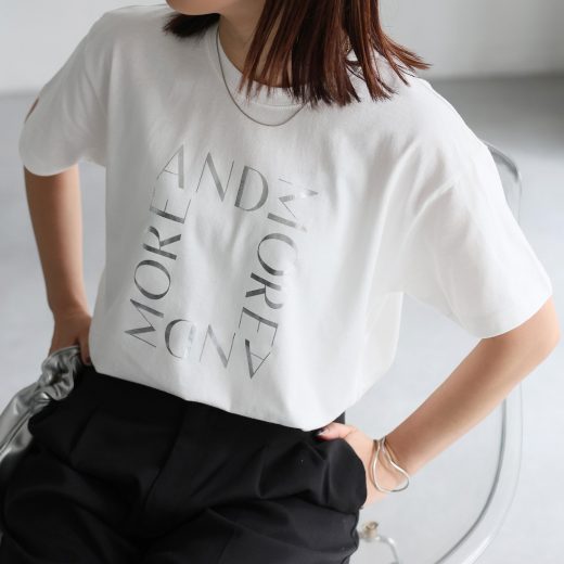 【SALE／19%OFF】Riberry スクエアロゴプリント半袖Tシャツ リベリー トップス カットソー・Tシャツ ホワイト
