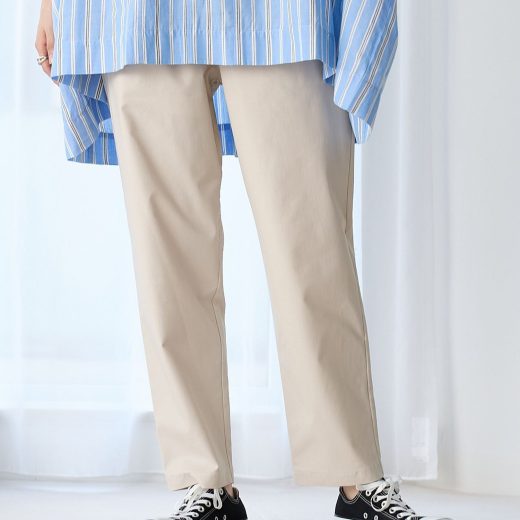 【SALE／20%OFF】coen 接触冷感やみつきストレッチパンツ(WEB限定サイズ) コーエン パンツ スラックス・ドレスパンツ ブラウン ブラック ネイビー ホワイト