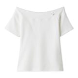 FRAY I.D オフショルダーカットソー/ウォッシャブル フレイ アイディー トップス カットソー・Tシャツ ピンク ブラック ホワイト【送料無料】