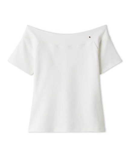 FRAY I.D オフショルダーカットソー/ウォッシャブル フレイ アイディー トップス カットソー・Tシャツ ピンク ブラック ホワイト【送料無料】
