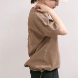 JOURNAL STANDARD 《追加2》シャーリングTシャツ ジャーナル スタンダード トップス カットソー・Tシャツ ホワイト ブラウン【送料無料】