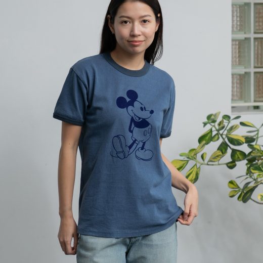 GOOD ROCK SPEED GOOD ROCK SPEED /【DISNEY】MICKEY / Tee アメリカンラグシー トップス カットソー・Tシャツ ネイビー グレー【送料無料】