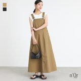 【全品送料無料】ジャンパースカート レディース サロペット サロペ ノースリーブ ワンピース ロングワンピース オーバーオール ゆったり 体型カバー 大きいサイズ 春 夏 秋 冬 コットン100％ オシャレウォーカー【メール便不可】【20】