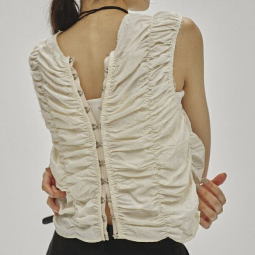 【即納】TODAYFUL トゥデイフル2025spring/summer 2025春夏Piping Shirring Blouse パイピングシャーリングブラウス 12510427 吉田怜香【2025SS新作】≪5月22日入荷≫