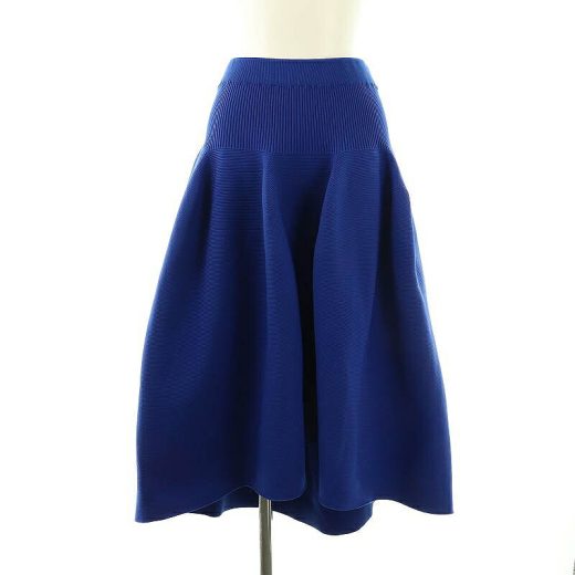 【中古】シーエフシーエル CFCL POTTERY SKIRT 3 スカート ニット ロング フレア 1 ブルー /DO ■OS レディース 【ベクトル 古着】 250520