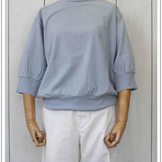homspun(ホームスパン） 40/2天竺　6分袖PO 6分袖Tシャツ
