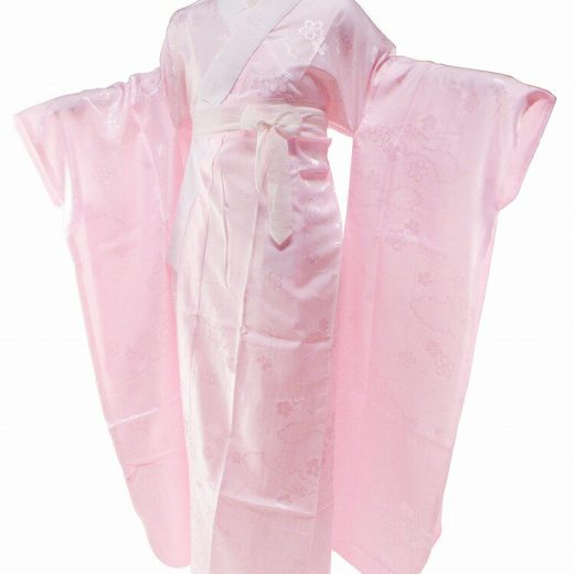 【30％OFF】本振 中振 お仕立て上がり 振袖用 半衿付 長襦袢 ラベンダー S〜3Lサイズ jp-113 【ss2506】