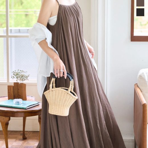 ≪6/13 新発売!!3990円 送料無料≫ ワンピース キャミワンピース キャミワンピ [E3503] レディース ロング丈 スカート マキシ丈 大人 リゾート 旅行 20代 30代 40代 キャミソール キャミワンピース フレア マキシワンピ ロングワンピ 夏休み 夏 ふんわり 透け感【送料無料】