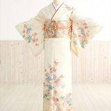 【レンタル】訪問着レンタル 七五三 卒業式 入学式 hw1109 母親 着物レンタル 結婚式 お宮参り 卒園式 入園式 フルセット レンタル ブランド お茶会 結納 母 ママ 753 着物 訪問着 人気 華やか 上品 「ジャパンスタイル」クリーム 貸衣装