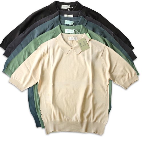 ジョンスメドレー JOHN SMEDLEY レディス ニットポロ S4617 襟付き 【送料無料】シーアイランドコットン レディスポロシャツ 半袖 5分袖 春夏 日本別注 国内正規品
