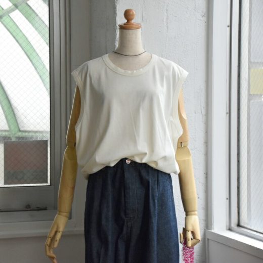 SOFIE D’HOORE(ソフィードール)/TANGA sleeveless tank top compact co(2色展開)