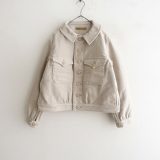 【未使用/2024AW/定価8万】45アールピーエム R45RPM コットンフランネルのアニーブルゾン 1 【中古】【10D52】