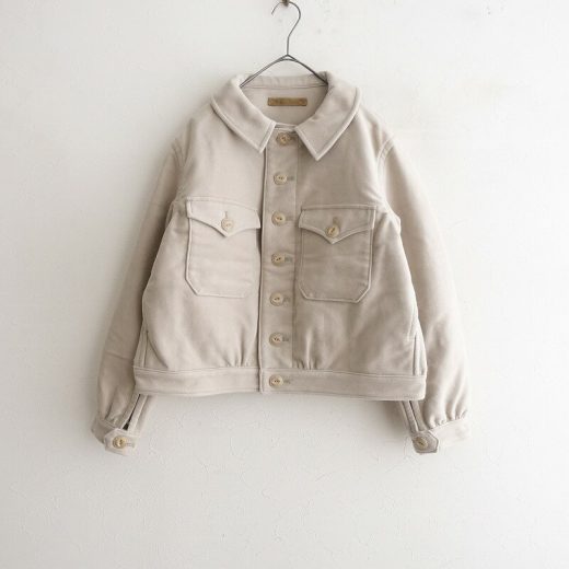 【未使用/2024AW/定価8万】45アールピーエム R45RPM コットンフランネルのアニーブルゾン 1 【中古】【10D52】