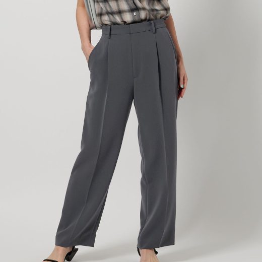 【SALE／20%OFF】BEAUTY&YOUTH UNITED ARROWS タックワイドストレート パンツ ビューティー＆ユース　ユナイテッドアローズ パンツ その他のパンツ グレー ホワイト ブラウン【送料無料】
