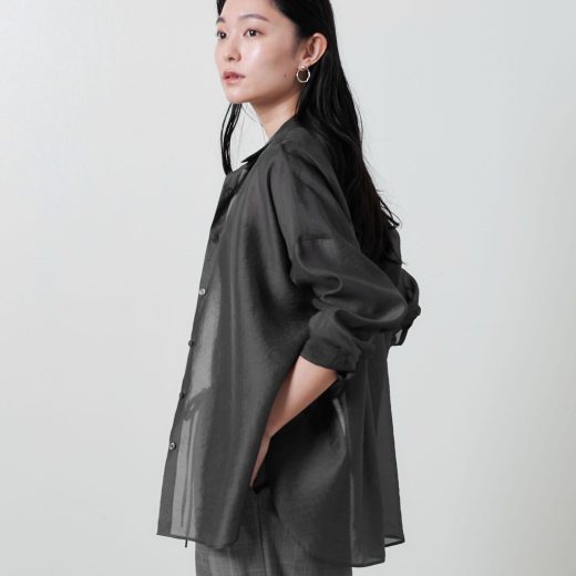 MARW UNITED ARROWS ＜MARW UNITED ARROWS＞シアー シャツ ユナイテッドアローズ トップス シャツ・ブラウス ホワイト ブラウン グレー【送料無料】