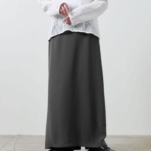 MARW UNITED ARROWS ＜MARW UNITED ARROWS＞ハイウエスト マキシ スカート ユナイテッドアローズ スカート ロング・マキシスカート ブラック グレー【送料無料】