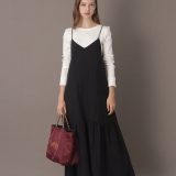 【SALE／20%OFF】DRESSTERIOR キャミソールタフタワンピース ドレステリア ワンピース・ドレス その他のワンピース・ドレス ブラック【送料無料】